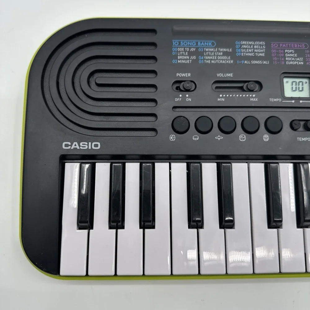 Casio SA-46 Portable 32-Key Electronic Keyboard Tested Works No Cord